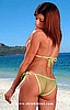 BY-0505 Mesh Sheer See-thru Micro-Mini Brazilian Bikini