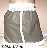 M-1313 Latex Rubber Sissy Skirt For Sissy Panties
